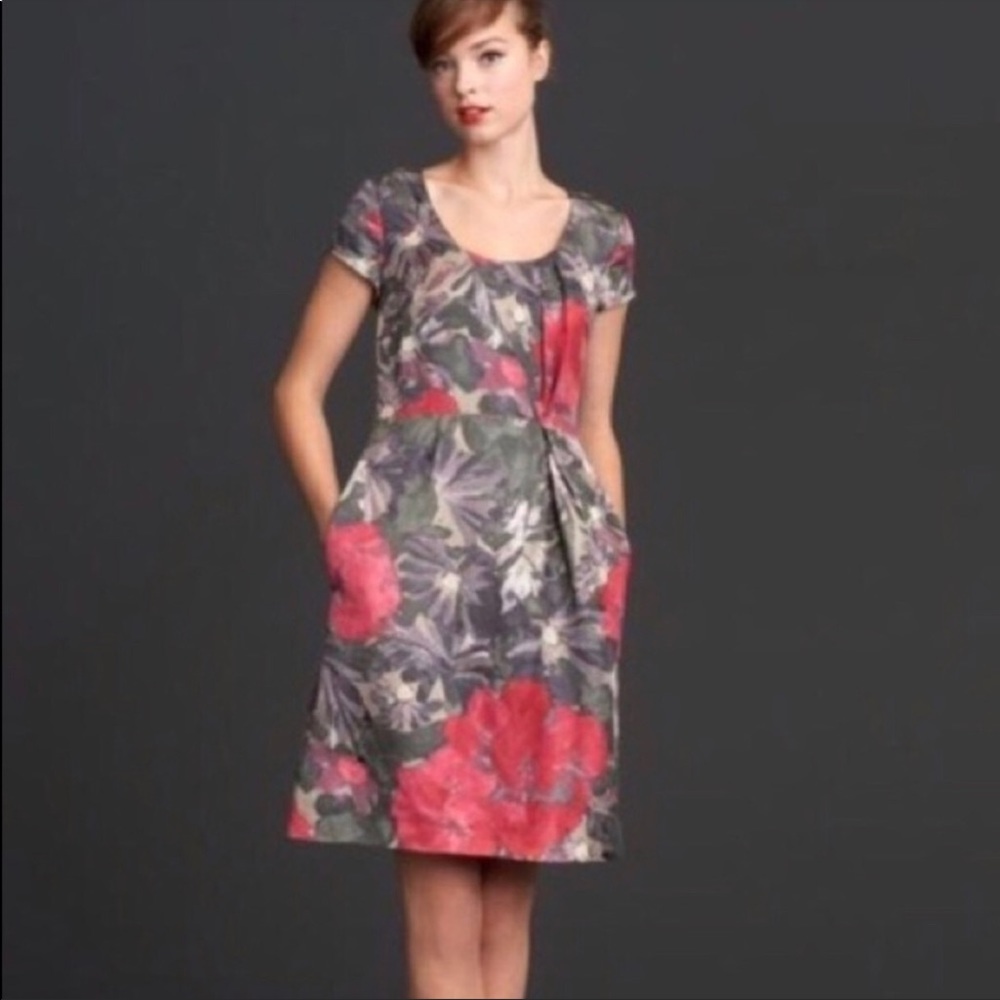 Awesome floral vintage Mad Men BR dress MCM